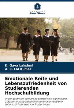 Cover Emotionale Reife und Lebenszufriedenheit von Studierenden Hochschulbildung