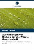 Auswirkungen von Bildung auf die Wardie-Gemeinschaft Auswirkungen von Bildung auf die Wardie-Gemeinschaft