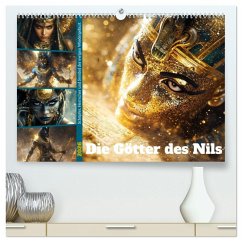 Cover Die Götter des Nils (hochwertiger Premium Wandkalender 2026 DIN A2 quer), Kunstdruck in Hochglanz
