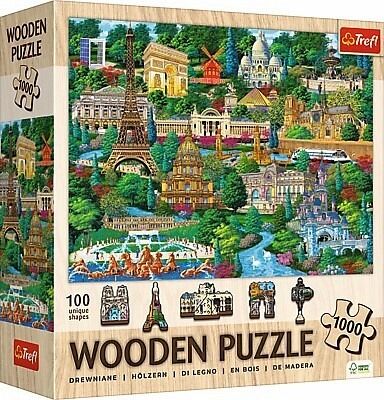 Holz Puzzle 1000 - Frankreich Entdecken