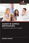 Lezioni di politica dall'Australia