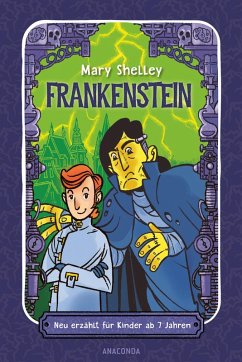 Cover Frankenstein. Neu erzählt für Kinder ab 7 Jahren