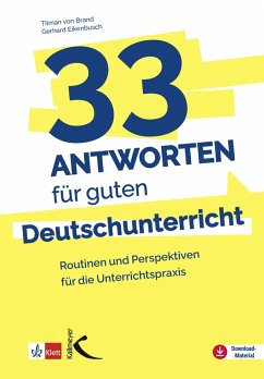 Cover 33 Antworten für guten Deutschunterricht (eBook, PDF)