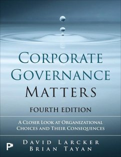 Cover Corporate Governance Matters 4th Edition