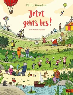 Cover Jetzt geht's los. Ein Wimmelbuch