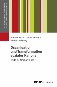 Cover Organisation und Transformation sozialer Kanons