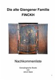 Die alte Giengener Familie FINCKH (eBook, ePUB)