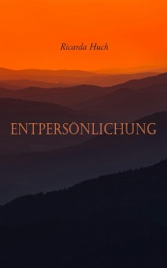 Cover Entpersönlichung (eBook, ePUB)