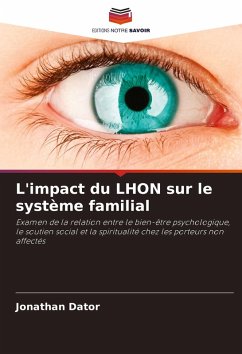 Cover L'impact du LHON sur le système familial