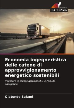 Cover Economia ingegneristica delle catene di approvvigionamento energetico sostenibili
