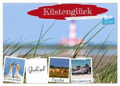 Küstenglück - Ein fotografischer Streifzug entlang der Nordsee (Wandkalender 2026 DIN A2 quer), CALVENDO Monatskalender
