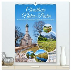 Cover Christliche Natur-Poster 2026 (hochwertiger Premium Wandkalender 2026 DIN A2 hoch), Kunstdruck in Hochglanz