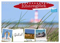 Küstenglück - Ein fotografischer Streifzug entlang der Nordsee (Tischkalender 2026 DIN A5 quer), CALVENDO Monatskalender Küstenglück - Ein fotografischer Streifzug entlang der Nordsee (Tischkalender 2026 DIN A5 quer), CALVENDO Monatskalender