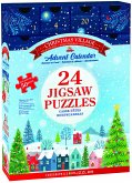 Puzzle Adventskalender - 1200 Teile Christmas Village