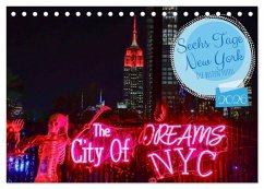 Sechs Tage New York (Tischkalender 2026 DIN A5 quer), CALVENDO Monatskalender Sechs Tage New York (Tischkalender 2026 DIN A5 quer), CALVENDO Monatskalender