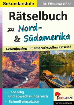 Cover Rätselbuch zu Nord- und Südamerika (eBook, PDF)