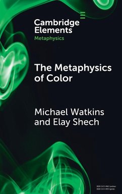 Cover The Metaphysics of Color