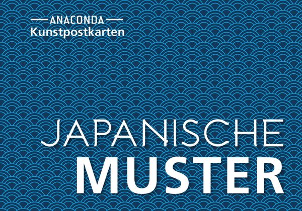 Postkarten-Set Japanische Muster