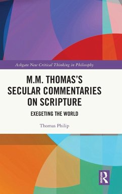 Cover M.M. Thomas's Secular Commentaries on Scripture