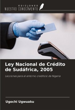Cover Ley Nacional de Crédito de Sudáfrica, 2005