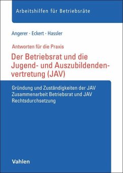 Cover Der Betriebsrat und die Jugend- und Auszubildendenvertretung (JAV)