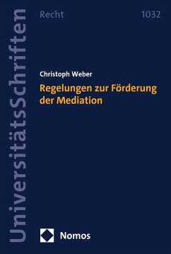 Cover Regelungen zur Förderung der Mediation (eBook, PDF)