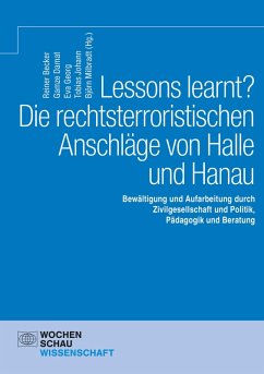 Cover Lessons learnt? Die rechtsterroristischen Anschläge von Halle und Hanau (eBook, PDF)