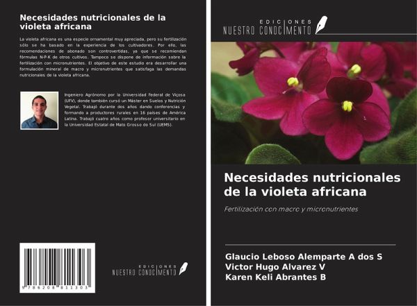 Necesidades nutricionales de la violeta africana