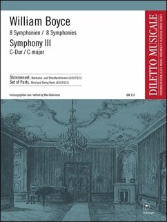 Cover Sinfonie C-Dur Nr.3 für Orchester Stimmenset (Harmonie und 4-3-2-2-1)