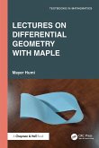 Lectures on Differential Geometry with Maple Lectures on Differential Geometry with Maple
