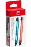 Joy-Con 2-Handgelenksschlaufen-Paar (hellblau/hellrot) (Nintendo Switch 2) Joy-Con 2-Handgelenksschlaufen-Paar (hellblau/hellrot) (Nintendo Switch 2)