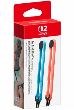 Cover Joy-Con 2-Handgelenksschlaufen-Paar (hellblau/hellrot) (Nintendo Switch 2)