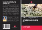 Estudo comparativo de vários algoritmos para sistemas de síntese de fala