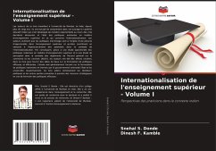 Cover Internationalisation de l'enseignement supérieur - Volume I