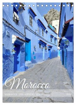 Cover Colors and Charms of Morocco (Desk Calendar 2026 DIN A5 portrait), CALVENDO 12 Month DeskCalendar