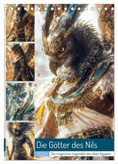 Cover Die Götter des Nils (Tischkalender 2026 DIN A5 hoch), CALVENDO Monatskalender