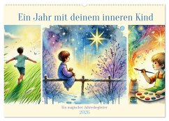 Cover Ein Jahr mit deinem inneren Kind - Ein magischer Jahresbegleiter (Wandkalender 2026 DIN A2 quer), CALVENDO Monatskalender