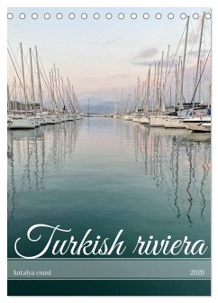Cover Turkish riviera - Antalya coast (Desk Calendar 2026 DIN A5 portrait), CALVENDO 12 Month DeskCalendar
