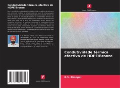 Cover Condutividade térmica efectiva de HDPE/Bronze