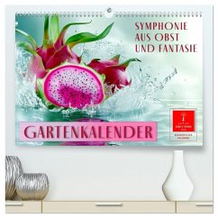 Cover Gartenkalender - Symphonie aus Obst und Fantasie (hochwertiger Premium Wandkalender 2026 DIN A2 quer), Kunstdruck in Hochglanz