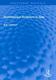 Cover Romanesque Sculpture in Italy (eBook, PDF)