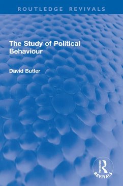 Cover The Study of Political Behaviour (eBook, ePUB)