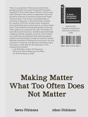 Søren Pihlmann and Adam Dickinson. Making Matter What Too Often Does Not Matter. Material Protagonists of a Site-Derived Architecture. Danish Pavillion. Venice Biennale 2025 Søren Pihlmann and Adam Dickinson. Making Matter What Too Often Does Not Matter. Material Protagonists of a Site-Derived Architecture. Danish Pavillion. Venice Biennale 2025