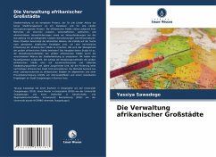 Cover Die Verwaltung afrikanischer Großstädte