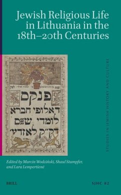 Jewish Religious Life in Lithuania in the 18th-20th Centuries