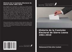 Cover Historia de la Comisión Electoral de Sierra Leona 1961-2010