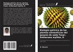 Biología polínica de las plantas alimenticias del gusano de seda Tasar, Antheraea mylitta, D