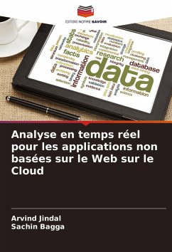 Analyse en temps réel pour les applications non basées sur le Web sur le Cloud - Jindal, Arvind;Bagga, Sachin