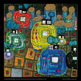 Hundertwasser Puzzle mit Grußkarte