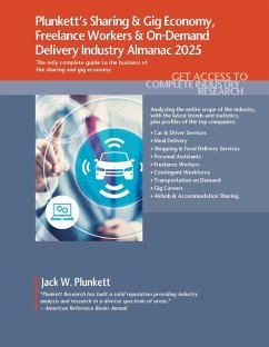 Cover Plunkett's Sharing & Gig Economy, Freelance Workers & On-Demand Delivery Industry Almanac 2025